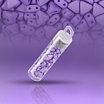 Kheops® par Puca® Czech Beads Opaque Violet Silk Mat 9g