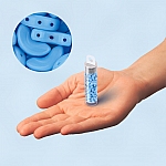 Czech Arcos® par Puca® Beads Opaque Blue Turquoise - 8g