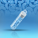 Czech Arcos® par Puca® Beads Opaque Blue Turquoise - 8g