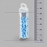Czech Arcos® par Puca® Beads Opaque Blue Turquoise - 8g