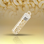 Czech Arcos® par Puca® 3 Hole Beads Pastel Cream 8 gram