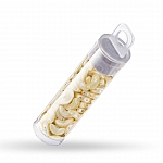 Czech Arcos® par Puca® 3 Hole Beads Pastel Cream 8 gram
