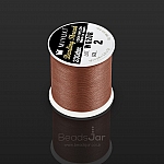 Miyuki Japanese Nylon Beading Thread B Nutmeg 50m Reel