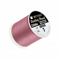 Miyuki Japanese Nylon Beading Thread B Pink - 50m Reel