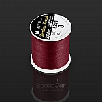 Miyuki Japanese Nylon Beading Thread B Red - 50m Reel