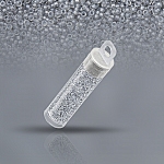 Miyuki Round Size 15 Seed Beads Galvanised Crystal 8.2g