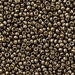 Miyuki Seed Beads 15/0 Duracoat Galvanized Pewter 8.2g