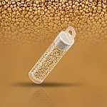 Miyuki Size 15/0 Round Seed Beads Galvanised Gold 8.2g