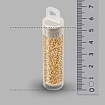 Miyuki Size 15/0 Round Seed Beads Galvanised Gold 8.2g