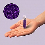 Miyuki Seed Beads 15/0 Dyed Transparent Red Violet 8.2g