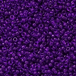 Miyuki Seed Beads 15/0 Dyed Transparent Red Violet 8.2g