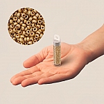 Miyuki Size 15 Bead Duracoat Galvanized Matte Gold 8.2g