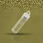Miyuki 15/0 Beads Semi Matte Silver Lined Jonquil 8.2g