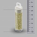 Miyuki 15/0 Beads Semi Matte Silver Lined Jonquil 8.2g