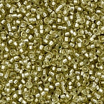 Miyuki 15/0 Beads Semi Matte Silver Lined Jonquil 8.2g