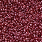 Miyuki Seed Beads Size 15 Matte Transparent Salmon 8.2g