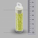 Miyuki Seed Bead Size 15/0 Silver Lined Chartreuse 8.2g