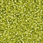 Miyuki Seed Bead Size 15/0 Silver Lined Chartreuse 8.2g