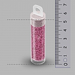 Miyuki 15 Beads Dyed Semi Frosted Transparent Rose 8.2g