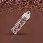 Miyuki Size 15/0 Seed Beads Matte Light Brown AB 8.2g