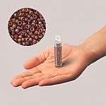 Miyuki Size 15/0 Seed Beads Matte Light Brown AB 8.2g