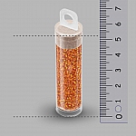 Miyuki 15/0 Beads Semi Matte Silver Lined Squash 8.2g