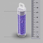 Miyuki Round Seed Beads Size 15/0 Matte Cobalt AB 8.2g Miyuki Round Seed Beads Size 15/0 Matte Cobalt AB 8.2g
