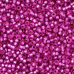 Miyuki 15/0 Duracoat Silver Lined Dyed Paris Pink 8.2g
