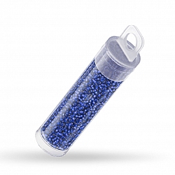 Miyuki 15 Bead Semi Matte Silver Lined Medium Blue 8.2g