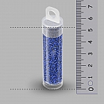 Miyuki 15 Bead Semi Matte Silver Lined Medium Blue 8.2g