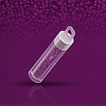 Miyuki 15/0 Beads Dyed Semi Frosted Trans Lavender 8.2g