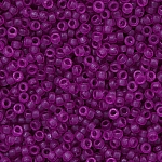 Miyuki 15/0 Beads Dyed Semi Frosted Trans Lavender 8.2g