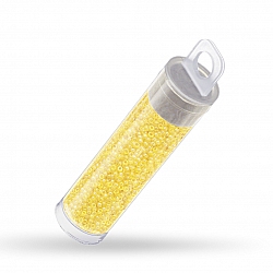 Miyuki Size 15 Seed Bead Transparent Yellow Luster 8.2g