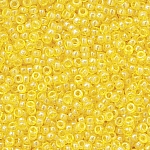 Miyuki Size 15 Seed Bead Transparent Yellow Luster 8.2g
