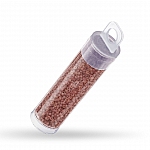 Miyuki Seed Beads Size 15 Matte Transparent Beige 8.2g