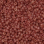 Miyuki Seed Beads Size 15 Matte Transparent Beige 8.2g