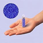 Miyuki Seed Beads Size 15/0 Transparent Sapphire 8.2g