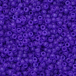 Miyuki 15/0 Dyed Semi Frosted Transparent Violet - 8.2g