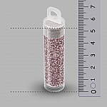 Miyuki 15/0 Beads Matt Silver Lined Smoky Amethyst 8.2g