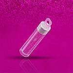 Miyuki Size 15 Dyed Transparent Fuchsia Seed Beads 8.2g