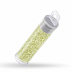 Miyuki Beads Size 15 Sparkle Peridot Lined Crystal 8.2g