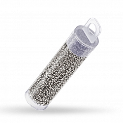 Miyuki Seed Beads 15 (1.5mm) Matte Metallic Silver 8.2g