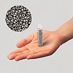 Miyuki Seed Beads 15 (1.5mm) Matte Metallic Silver 8.2g