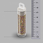 Miyuki Seed Beads 15/0 Metallic Purple/Gold Iris 8.2g