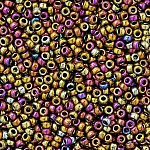 Miyuki Seed Beads 15/0 Metallic Purple/Gold Iris 8.2g