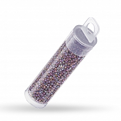 Miyuki Size 15/0 (1.5mm) Matte Brown AB Seed Beads 8.2g