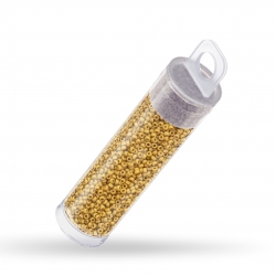 Miyuki Size 15/0 Matte Opaque Mustard Seed Beads 8.2g