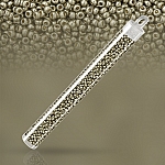 Miyuki 11/0 Duracoat Galvanized Light Smoky Pewter 24g