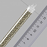 Miyuki 11/0 Duracoat Galvanized Light Smoky Pewter 24g