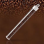 Miyuki Size 11/0 Round Seed Bead Silver Lined Topaz 24g